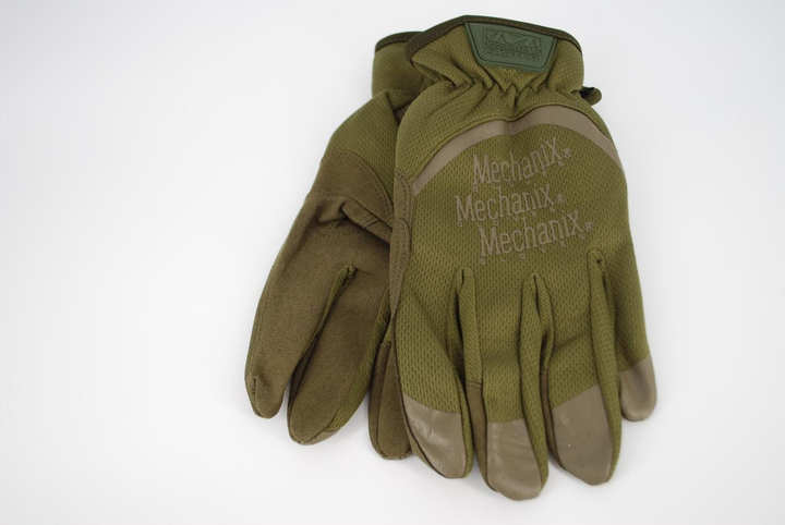 Тактичні рукавички з пальцями Mechanix wear 9025_L_Olive - зображення 2