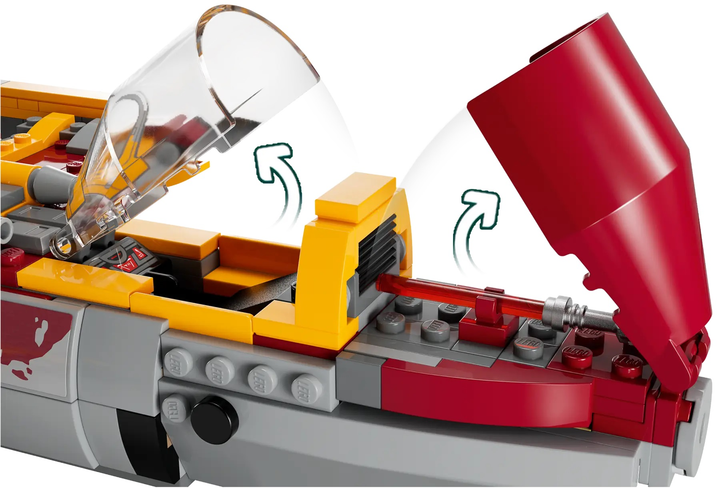 Конструктор LEGO Star Wars E-wing проти Shin Hati's винищувачі 1056 деталей (75364) - зображення 8
