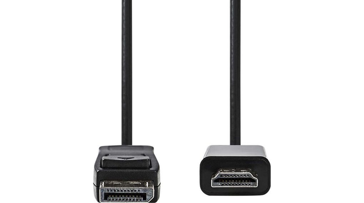 Кабель MacBook DP to HDMI адаптер DisplayPort to HDMI Black 4Kx2K для ...