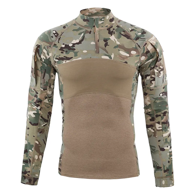 Убакс тактическая боевая рубашка с рукавом ClefersTac UBACS - L, Мультикам (50230758) - изображение 2