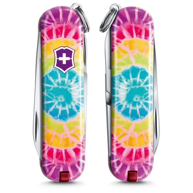 Складной нож Victorinox Classic LE Tie Dye 0.6223.L2103 - изображение 2