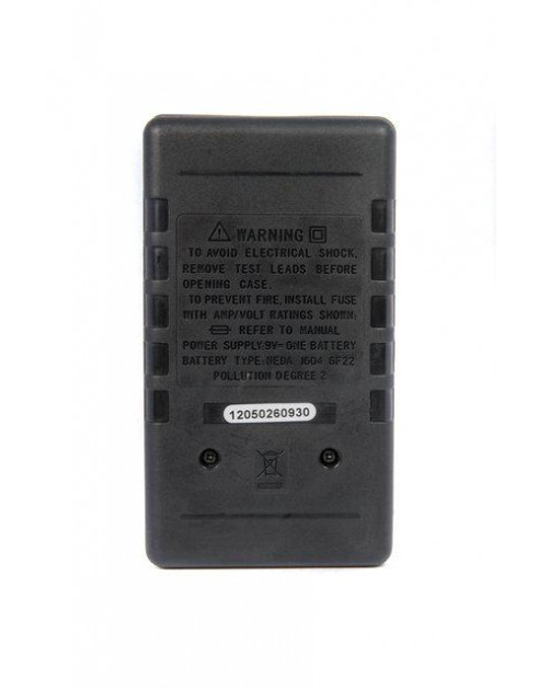 Тестер цифровой мультиметр с щупами DT700B black - изображение 3