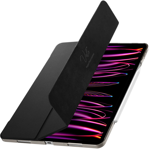 Чехол книжка Spigen Liquid Air Folio со складной крышкой для iPad 12.9 2020-2022 M1/M2, Black - изображение 6