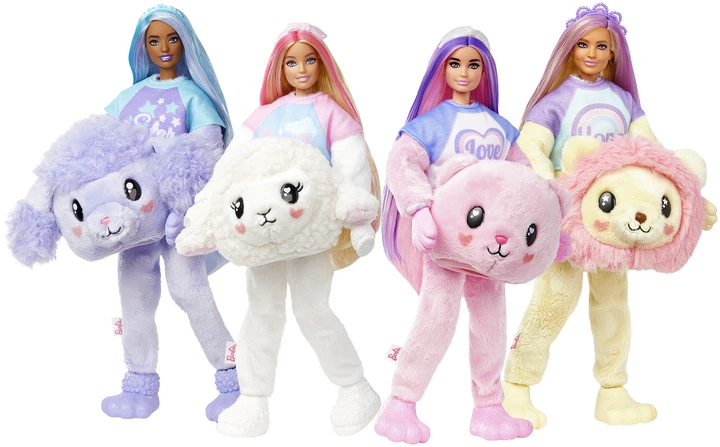 Lalka Barbie Cutie Reveal Słodkie stylizacje Miś (194735106974) - obraz 7