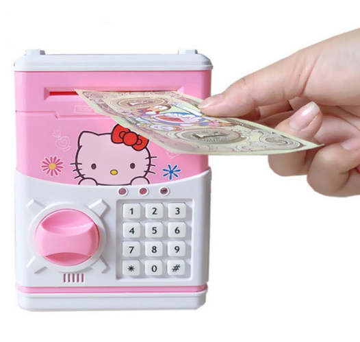 Копилка сейф электронная с кодовым замком Hello Kitty (15252HKT00284) (15252HKT00284) TIN66 - Фото 2 Копилка сейф электронная с кодовым замком Hello Kitty (15252HKT00284) (15252HKT00284) TIN66 - изображение 2