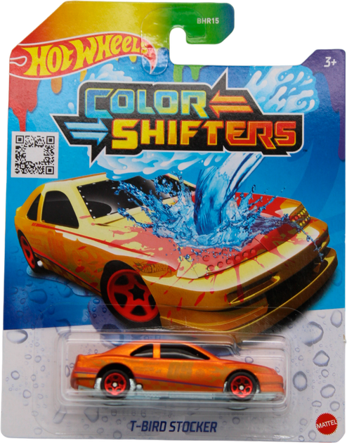 Машинка Хот Вілс Hot Wheels Зміни колір Color Shifters Помаранчева - Фото 1 Машинка Хот Вілс Hot Wheels Зміни колір Color Shifters Помаранчева - зображення 1