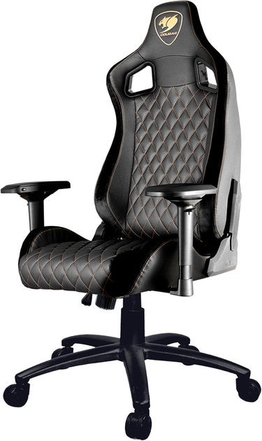 Fotel gamingowy Cougar Armor S Royal 3MASRNXB.0003 Adjustable Desgn / Black/Gold (CGR-NXNB-ASR) - obraz 3