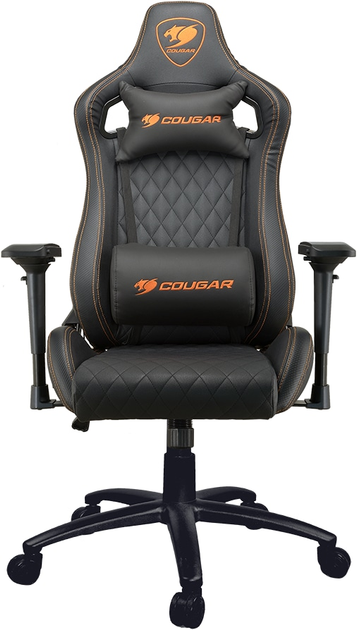 Fotel gamingowy Cougar Armor S Black 3MASBNXB.0001 Adjustable Desgn / Black/Black (CGR-NXNB-ASB) - obraz 1