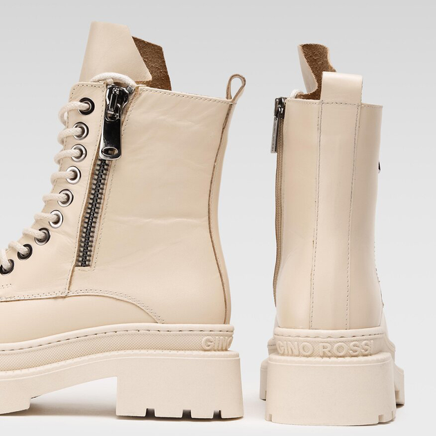 Жіночі черевики Gino Rossi 222FW101V 40 26.1 см Бежеві (5904862261737) - зображення 5