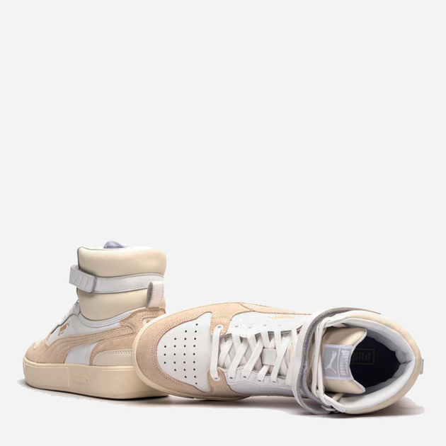 Жіночі черевики високі Puma Sky LX Mid Lux 37287001 38.5 24.5 см Білі (4062451847081) - зображення 6