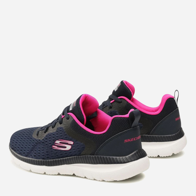 Жіночі кросівки для залу Skechers Bountiful - Quick Path 12607-NVHP 40 (10US) 27 см Темно-сині (194428108735) - зображення 5