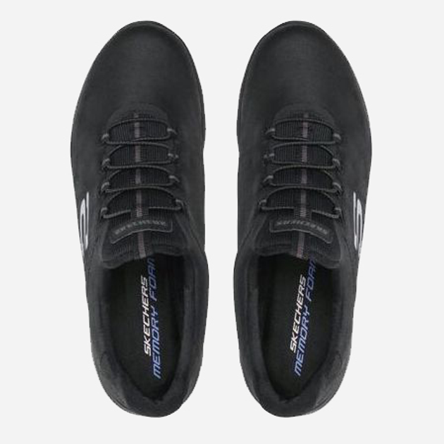 Жіночі снікери Skechers Summits - Itz Bazik 88888301-BBK 39 (9US) 26 см Чорні (193642660975) - зображення 8