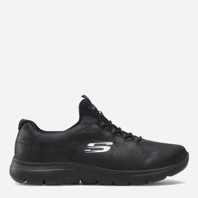 Sneakersy damskie na platformie do kostki Skechers Summits - Itz Bazik 88888301-BBK 41 (11US) 28 cm Czarne (193642661002) - obraz 1