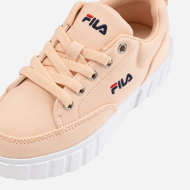 Tenisówki dziecięce dla dziewczynki Fila FFK0039-40064 31 19.9 cm Beżowe (8719477785427) - obraz 10