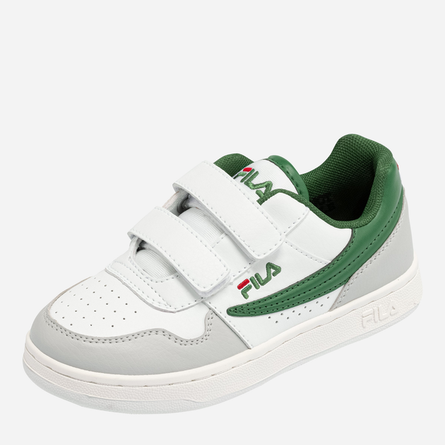 Підліткові кеди для хлопчика Fila FFK0043-13063 35 Білий/Зелений (8719477622272) - зображення 3