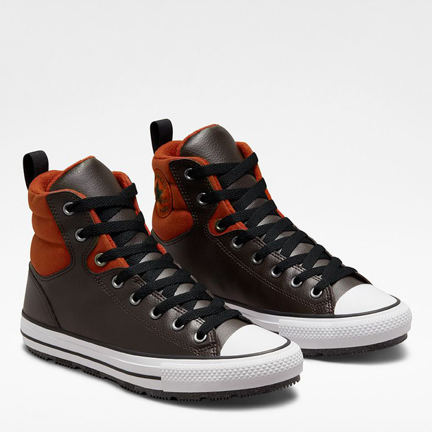 Чоловічі кеди високі Converse Chuck Taylor All Star Berkshire Boot A00721C 46 (11.5) 29.5 см Чорний/Темно-червоний (194433802192) - зображення 2