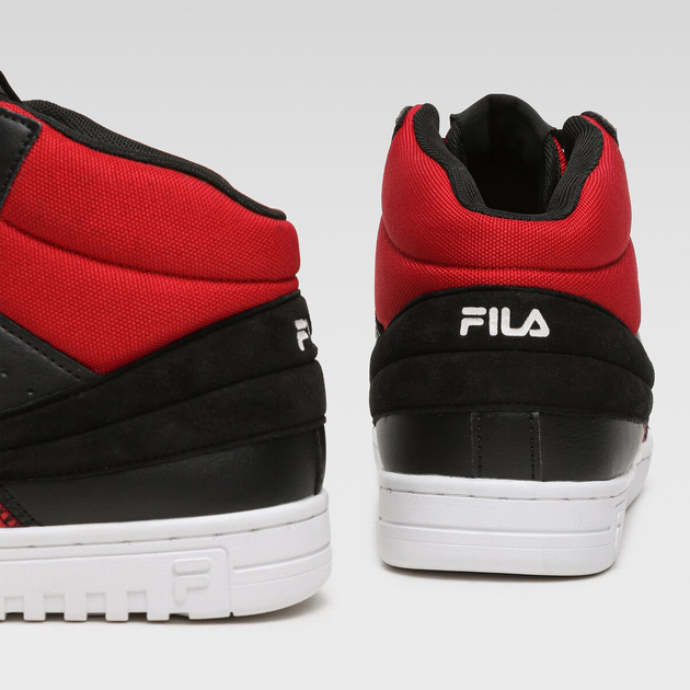 Чоловічі черевики Fila FFM0033-30002 45 (11.5US) 29.5 см Чорні з червоним (8719477711938) - зображення 3