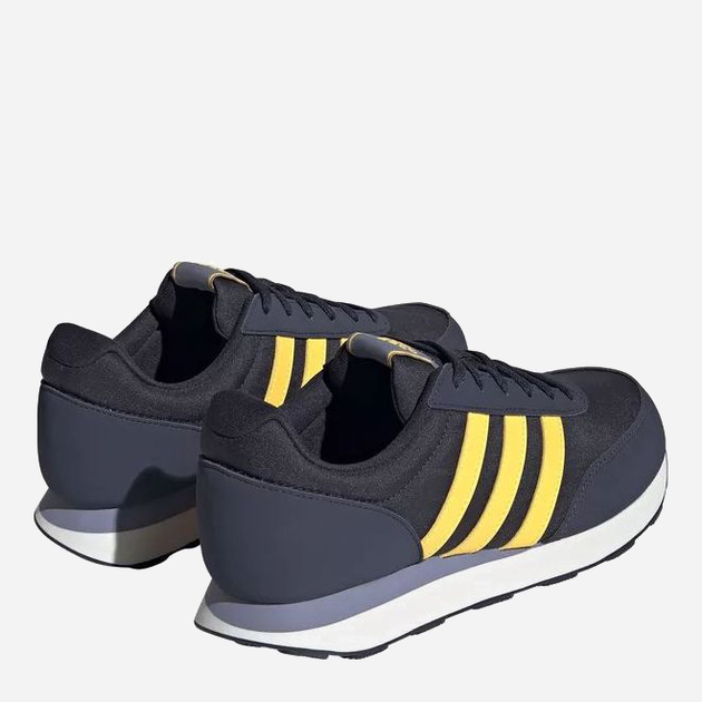 Чоловічі кросівки adidas Run 60S HP2257 40.5 (7UK) 25.5 см Темно-синій/Жовтий (4066748787661) - зображення 4