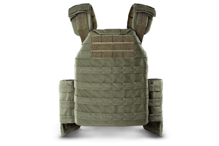 Плитоноска / тактичний жилет Plate Carrier U-WIN PRO зі швидким скиданням 250х300 з камербандами L під балістичні пакети Cordura 500 Реінджер Грін / Темна Олива - изображение 3