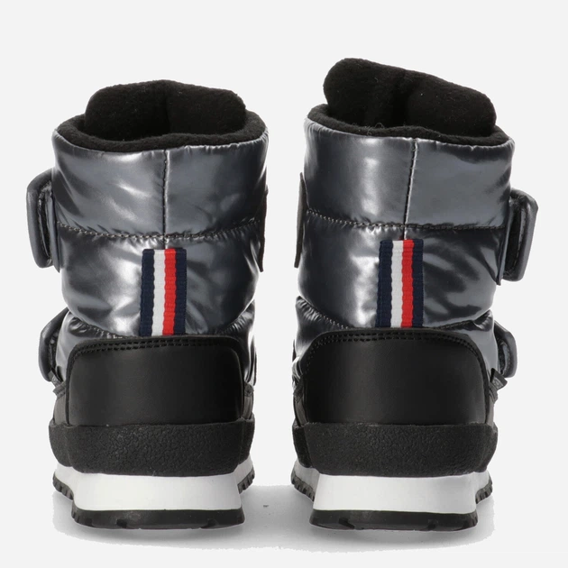 Чоботи-дутики дитячі Tommy Hilfiger T3A5-32434-1485918- 35 Dark Silver (8052578025451) - зображення 5
