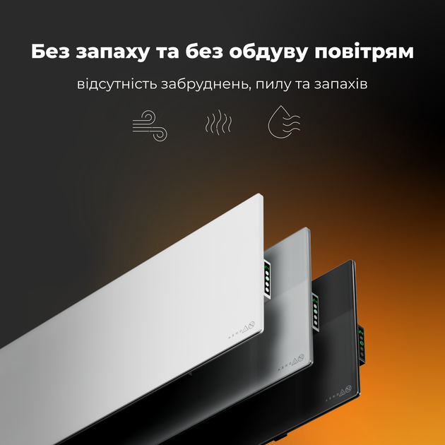 Конвектор AENO Premium Eco Smart GH5S LED Grey (AGH0005S) - изображение 13
