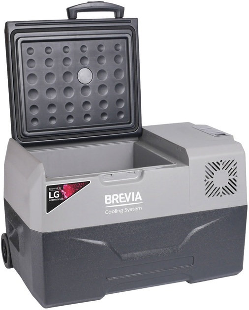 Портативний холодильник Brevia 30 л компресор LG (22725BR) - зображення 3