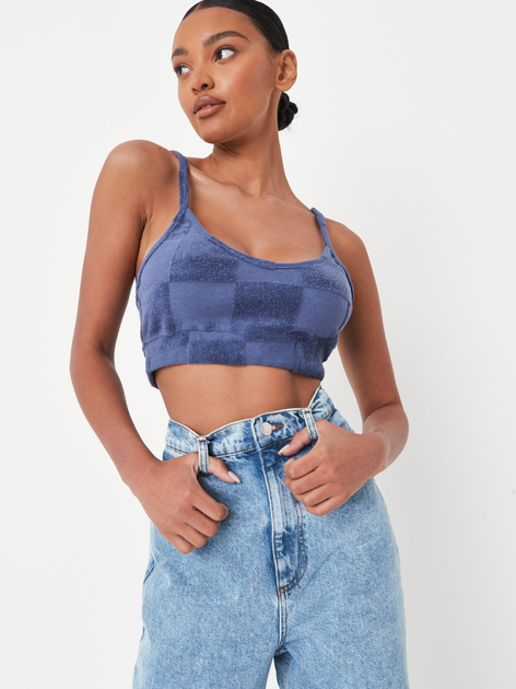 Топ жіночий Missguided XWT12027 40 Синій від Rozetka на платформі USKIDKA Акція на Топ жіночий Missguided XWT12027 40 Синій від Rozetka