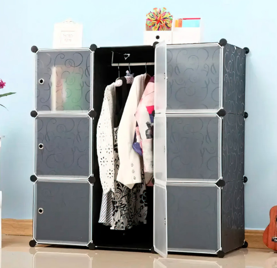 Складной шкаф 110х110х35 см Storage Cube Cabinet MP 39-61 органайзер для вещей (IS33) - изображение 1