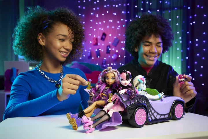 Машинка Monster High Монстро-мобіль (194735069828) - зображення 7