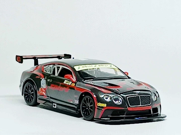 Машинка Автопром Bentley Continental GT3 сіра 68267A - зображення 2