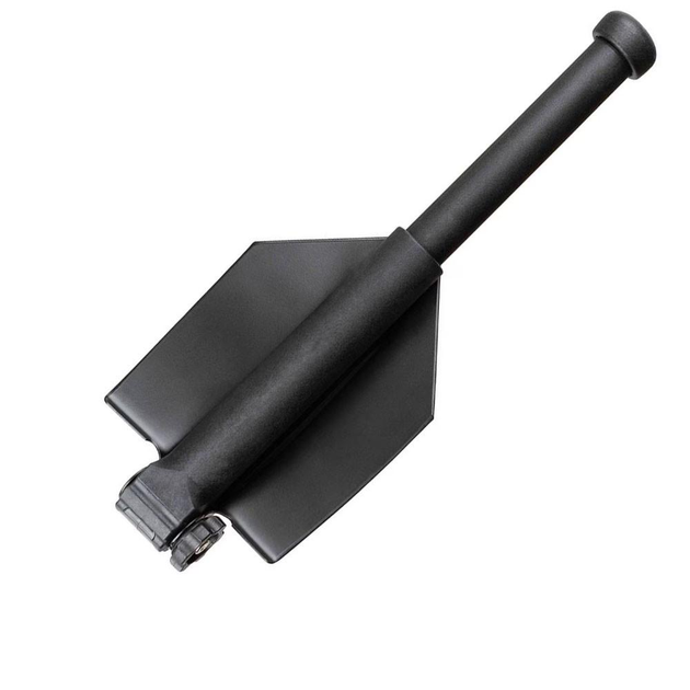Саперная лопата складная MFH з пилою - Black - зображення 2