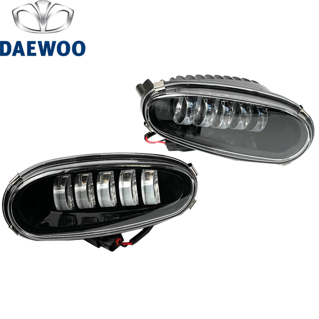Противотуманные фары LED Daewoo Lanos 40W Линзованные Алюминиевый корпус IP67 (GFW01W) - изображение 1