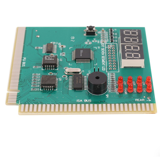 POST карта PCI Digital ISA Пост карта. (0801-006-00) – фото