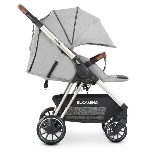Коляска детская El Camino ME 1071-1 GALLANT v.2 Cloud Gray, серый - изображение 6