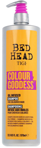 Szampon do włosów farbowanych Tigi Bh21 Colour Goddess Shampoo 970 ml (615908432411) - obraz 1