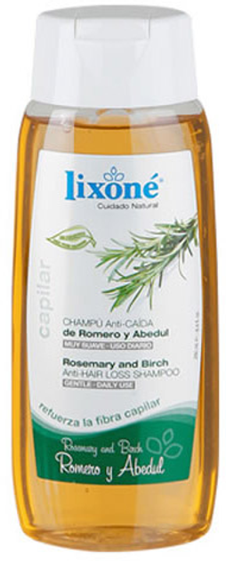 Szampon przeciw wypadaniu włosów Lixon Rosemary And Birch Anti Hair Loss Shampoo 250 ml (8411905010322) - obraz 1