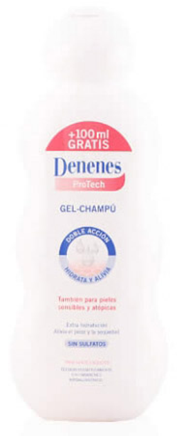 Szampon dla dzieci Denenes Shower Gel Shampoo Atopic Skin 600ml + 100 ml (8411135374508) - obraz 1