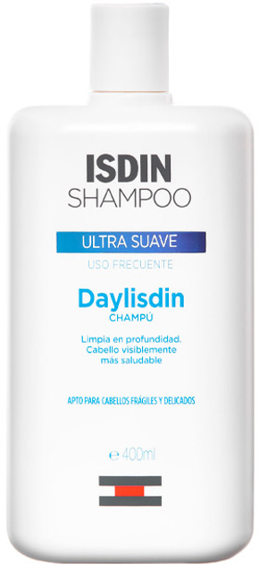 Szampon Isdin Daylisdin Ultra Gentle Shampoo Frequent Use 400 ml (8470002556201) - obraz 1