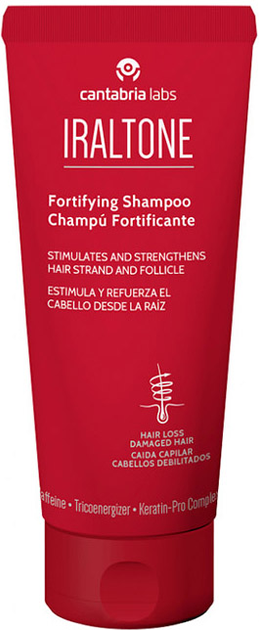Szampon wzmacniający Iraltone Fortifying Shampoo 200 ml (8470001939456) - obraz 1