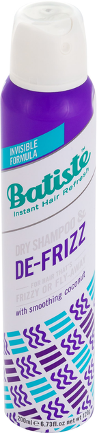 Szampon do ochrony włosów Batiste Dry Shampoo Batiste Champu En Seco De-Frizz 200 ml (5010724532973) - obraz 1