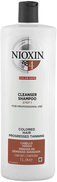 Шампунь Nioxin System 4 Shampoo Volumizing Very Weak Fine Hair 1000 мл (4064666044446) - зображення 1