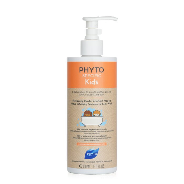 Szampon Phyto Specific Kids Detangling Shampoo & Shower Gel Magic do łatwego rozczesywania 400 ml (3338220100864) - obraz 2