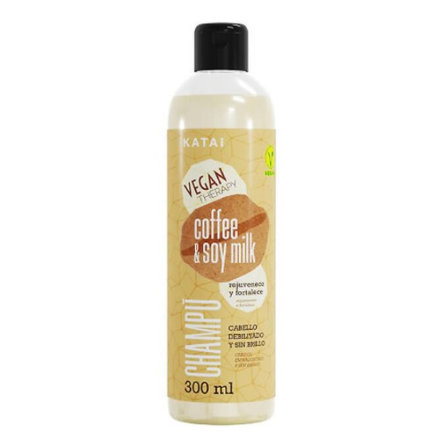 Шампунь для послабленого і тонкого волосся Katai Cofee & Soy Milk Shampoo 300 мл (8436581011814) - зображення 2