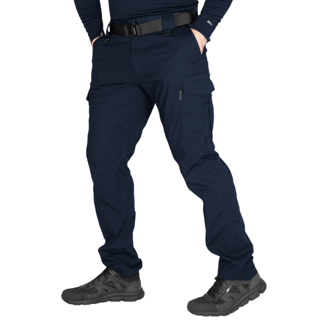 Штаны тактические полевые износостойкие штаны для силовых структур M Синий TR_5736M - изображение 2