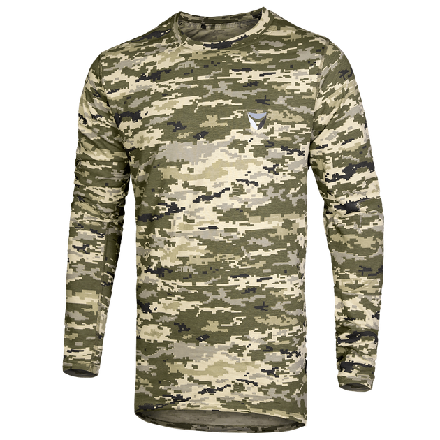 Лонгслив тактичечкий мужская футболка с длинным рукавом для силовых структур M ММ14 TR_6676M - изображение 1