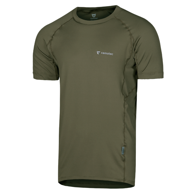 Футболка мужская тактическая полевая повседневная футболка для спецсужб (S) Олива TR_7099 (S) - изображение 1