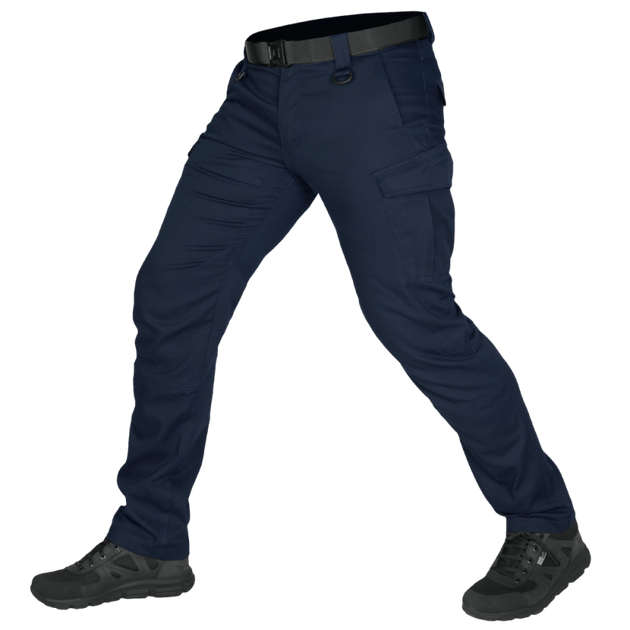 Штани тактичні чоловічі зносостійкі похідні штани для силових структур KOMBAT M Синій TR_2171M - зображення 1