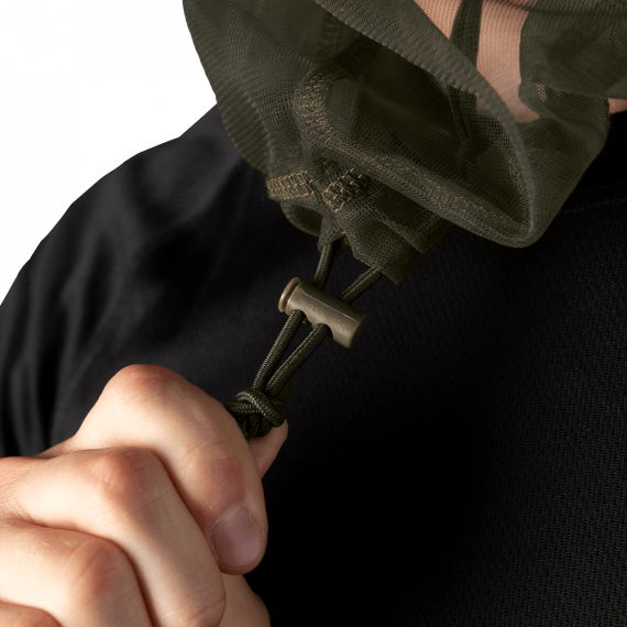Москитная сетка на голову тактическая маскировочная сетка KOMBAT 5819 Олива TR_5819 - изображение 2