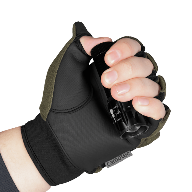 Зимові рукавички Grip Max Windstopper Olive (6606), L - изображение 8