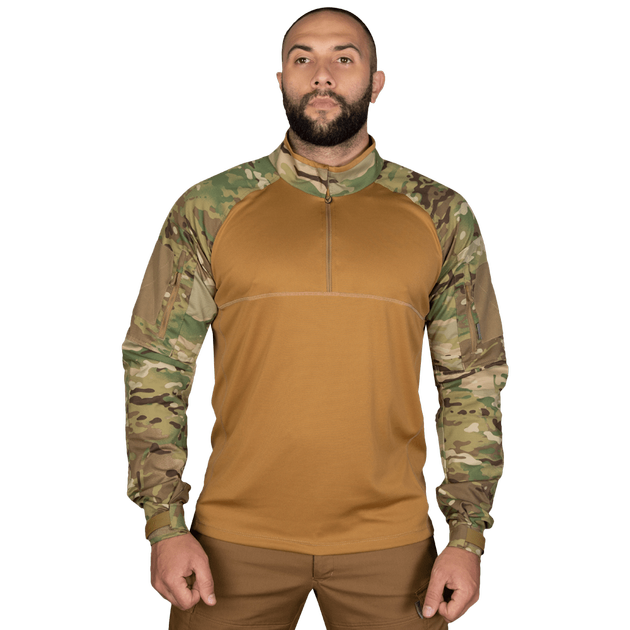 Сорочка бойова тактична дихаюча сорочка для спеціальних підрозділів UBACS XXL Multicam/Койот TR_7131(XXL) - зображення 2